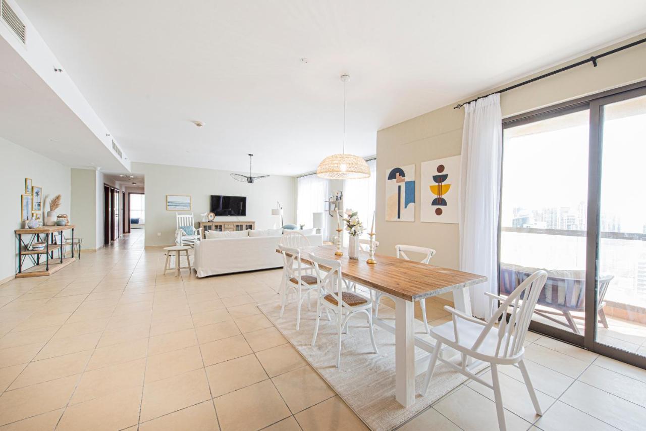 Nasma Luxury Stays- Majestic Marina Views, Lavish 4Br Getaway In Jbr Dubaj Exteriér fotografie
